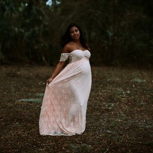 Maternity photo shoot dress